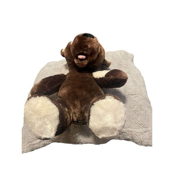 Build-A-Bear Kids Brown White Puppy Dog Plush Stuffed Animal - Picture 3 of 9